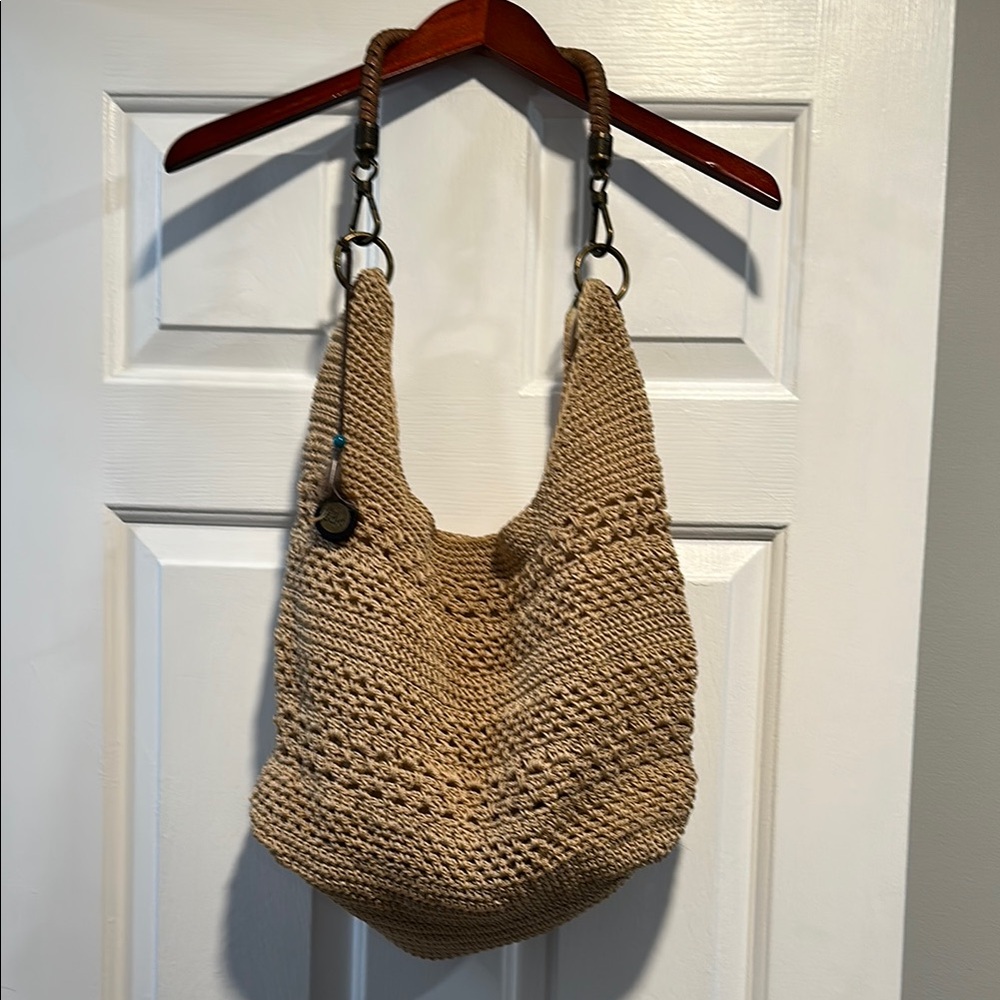 The Sak Woven Shoulder Bag